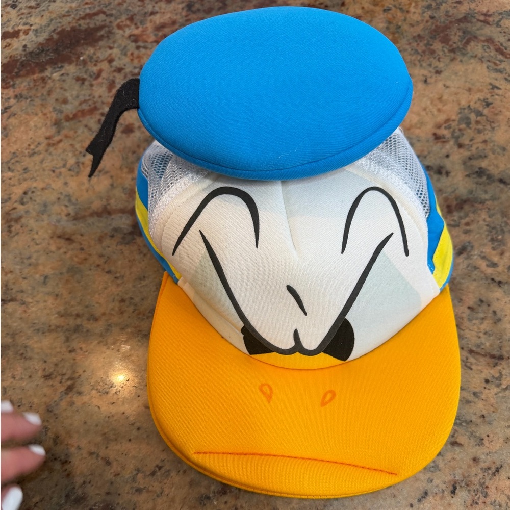 Disney parks  Donald Duck Mesh  Hat - Blue & Yellow